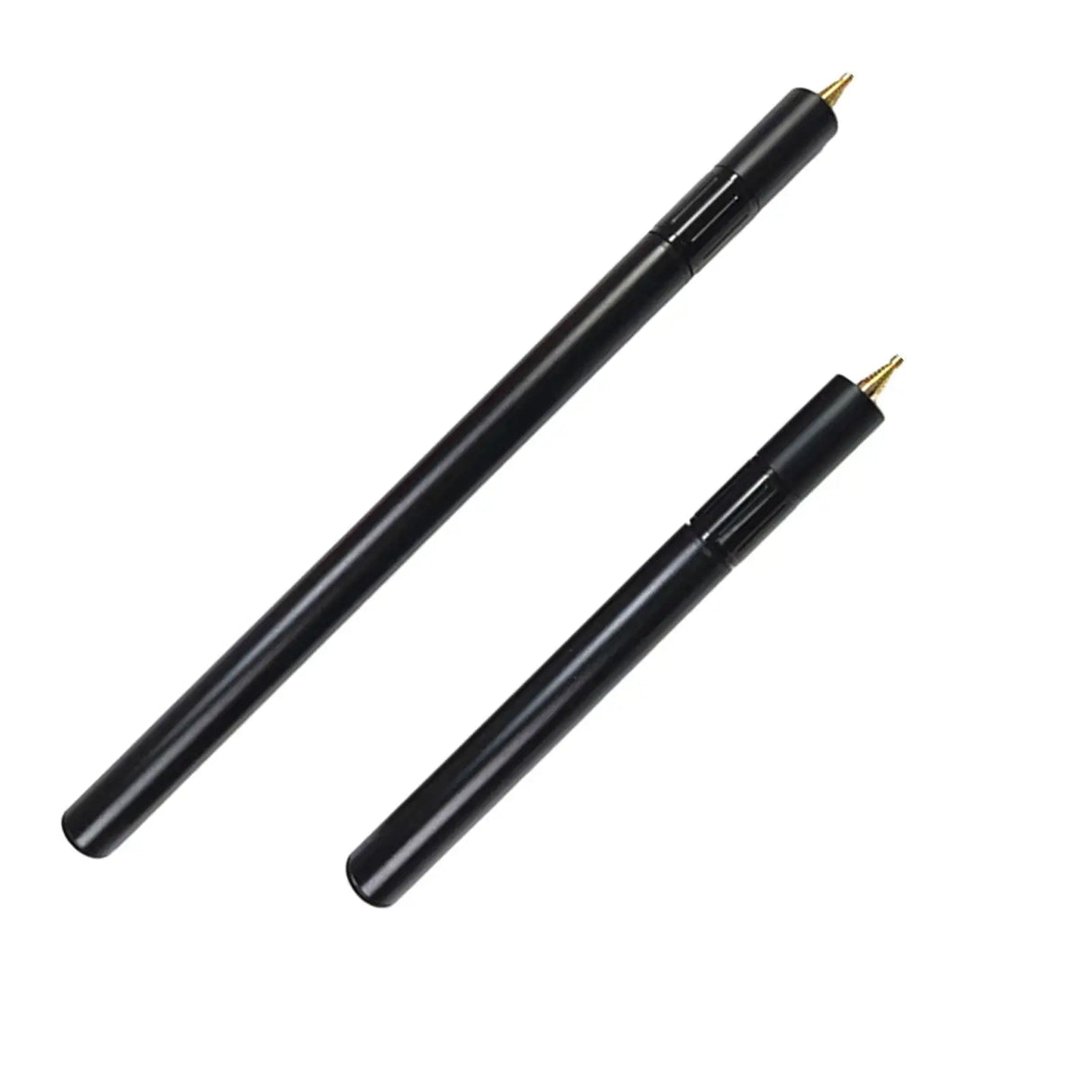 2Pcs Billiard Pool Extension Telescopic Lightweight Snooker Billiard Accessories End Lengthener for Training Billiard Beginners