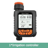 Rain Seer Large LCD Display Water Timer Waterproof IP65 Home Garden irrigation Rainfall Timer Automatic Controller System