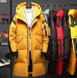 2023 Teens New Winter Men's Down Jacket Stylish Male Down Coat Thick Warm Man Clothing Brand Men's Apparel Warm Parka