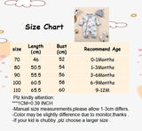 0-18 Months Baby Clothes Newborn Boy Romper Long Sleeves Animal Print Jumpsuit with Hat 2PCS Clothing Infant Baby Bodysuit