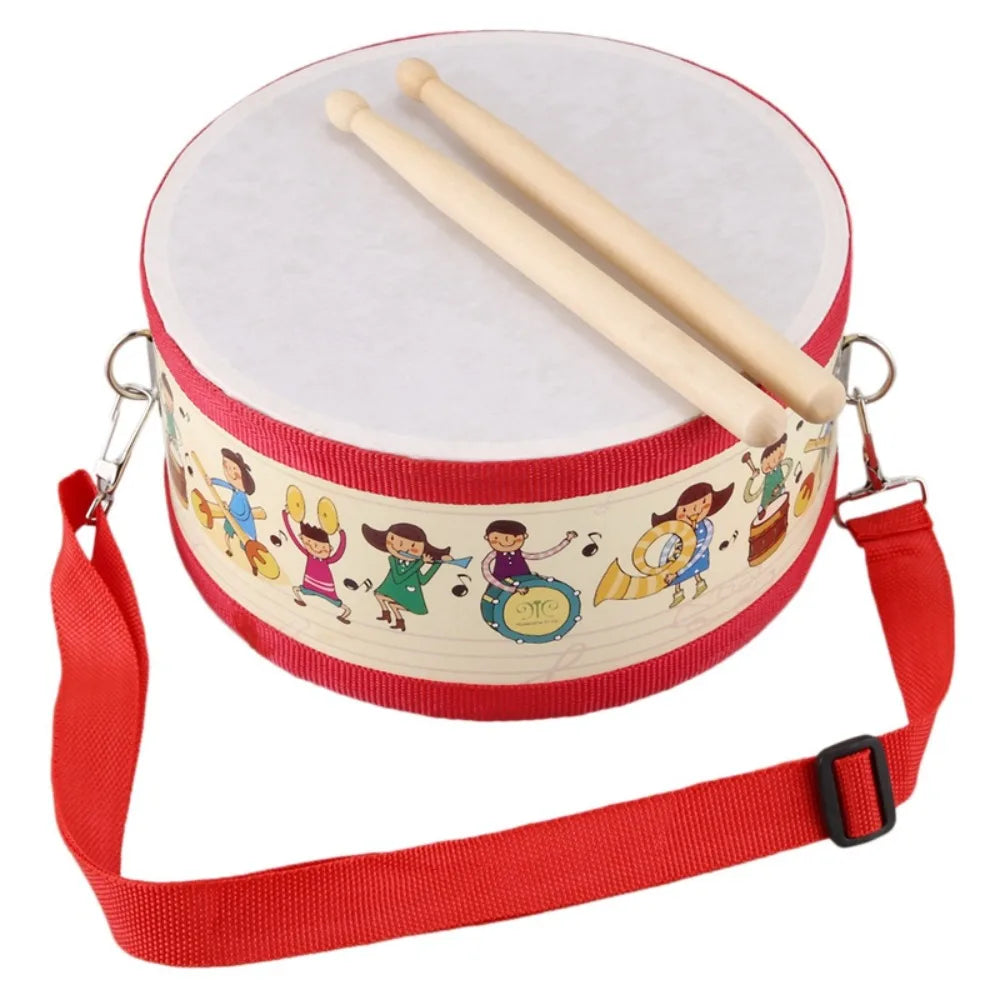 New Early education Hand Drum Kids Percussion instrument Musical Instrument Drum Wood Children  Toys