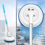 Household telescopic usb rechargeable ceiling floor glass cleaning machine wireless automatic electric window cleaner AA102