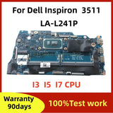 GDM50 LA-L241P For Dell Inspiron 15 3511 Vostro 15 3510 Laptop Motherboard DDR4 With i3/i5/i7-11th Gen CPU 05PD08 0042CN 0818KM