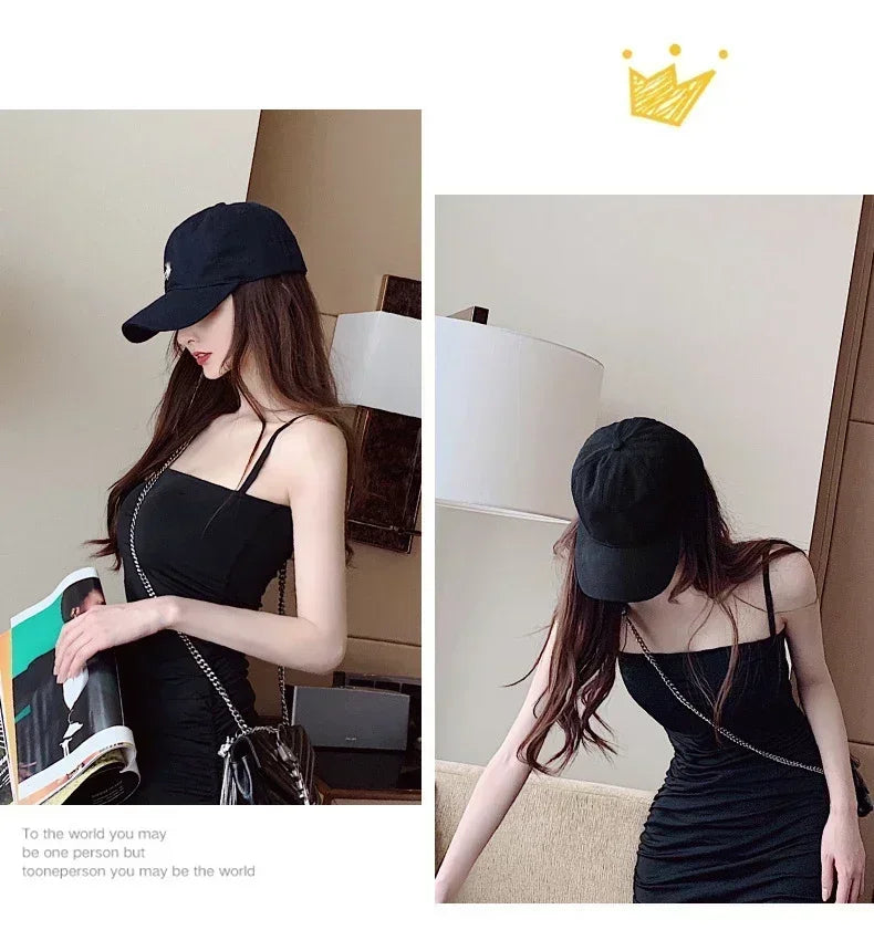 Unisex Baseball Cap Fashion Women's Hats Cotton Dad Cap Casual Men's Baseball Caps Soft Top Trucker Hat Classic Outdoor Golf Cap