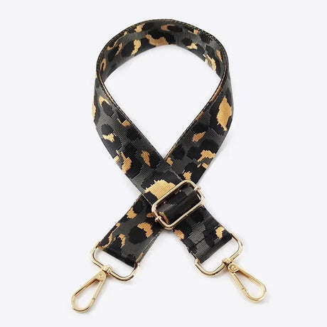 Deepeel Women 3.8cm Wide Colorful Bag Strap Band Leopard Shoulder Crossbody Straps Female Nylon Adjustable Bags Belt Accessory