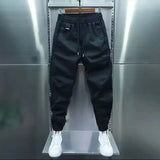 Cotton Joggers Cargo Pants Men Streetwear Hip Hop Sweatpants Male Casual Harem Trousers Summer Harajuku Brushed Pants Men