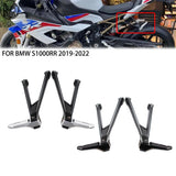 For BMW S1000RR S1000R S1000 RR R S 1000 R RR 2009-2022 2016 Motorcycle Rear Passenger Footrest Foot Peg Rest Pedal Bracket Kit