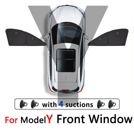 Car Side Window Sunshade Front Rear Windshield Privacy Window Screen SunShade for Tesla Model3 2017-2021 2022Model Y accessories