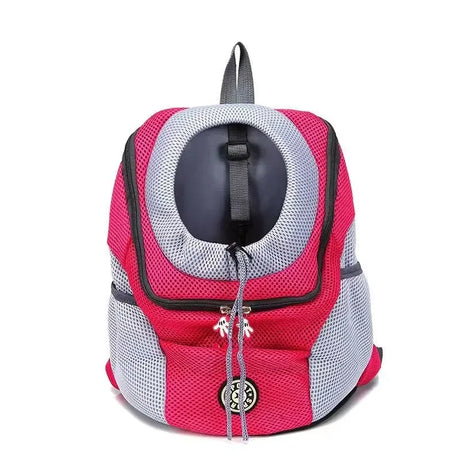 Dog Carrier Backpack Pet Dog Carrier Front Pack Breathable Head Out Travel Bag for Traveling Hiking Camping for Small Medium Dog