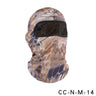 Tactical Camouflage Balaclava Hat Motorcycle Face Mask Lycra Moto Biker Wind Cap Mask Stopper Windproof Bicycle Cycling Headgear