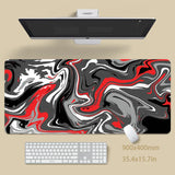 Large Gaming Mousepads Strata Mouse Pad Computer Mousemats Mouse Mat 90x40cm Desk Pad For PC Keyboard Mat Table Pad 100x50cm