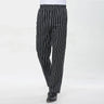 Unisex Chef Uniform Hotel Restaurant Cook Pants BBQ Catering Elastic Trousers Quality Zebra Pants Kitchen Cooker Work Pants