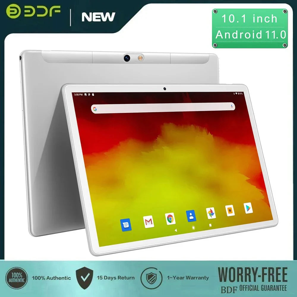 New Original 10.1 Inch Google Android Tablets Octa Core 4GB RAM 64GB ROM Dual SIM 3G Phone Call Bluetooth WiFi Tablet Pc 5000mAh