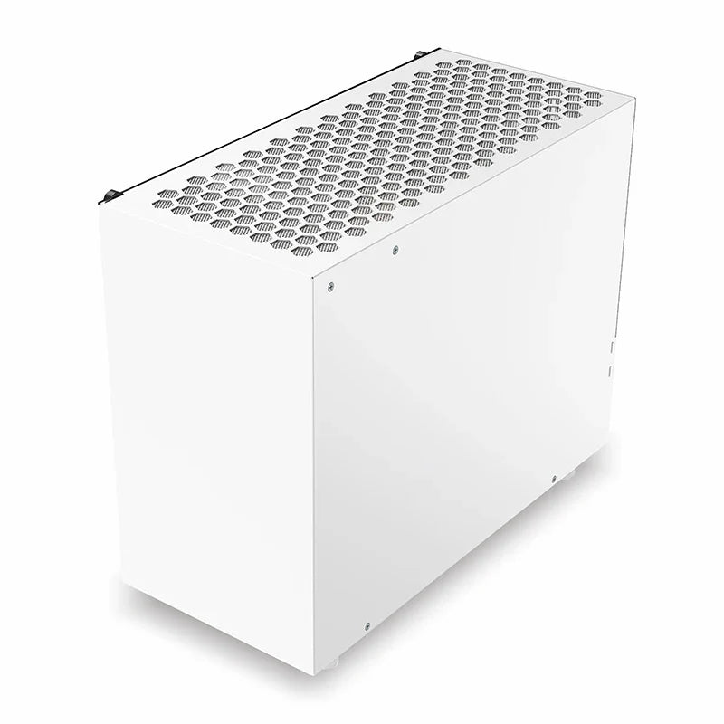 METALFISH S6 Computer Compact White Case Gaming PC Chassis Support 31cm Lenght GPU MATX Mainboard ATX/SFX PSU Mid Tower Cooler