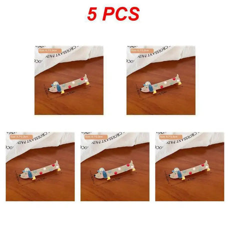 1/3/5PCS Duckbill Clip Lovely Eye-catching Short Hair Children's Cute Hair Accessories Cartoon Hairpin Hair Accessories Popular