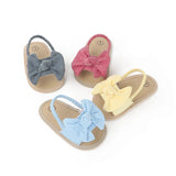 Infant Boy Girl Shoes Summer Sandals Anti-Slip Rubber Sole Flat Shoes Newborn First Walker Crib Shoes Baby Shoes 0-18month