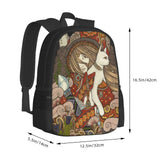 The Visionary Hot Sale Backpack Fashion Bags Ace Of Wands Tarot Cat Owl Creative Creatrix Ideas New Visions Mystical