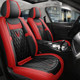 Leather Car Seat Covers for Renault Megane 2 3 Fluence Scenic Clio Captur Kadjar Logan 2 Duster Arkana Kangoo for Vehicle Parts