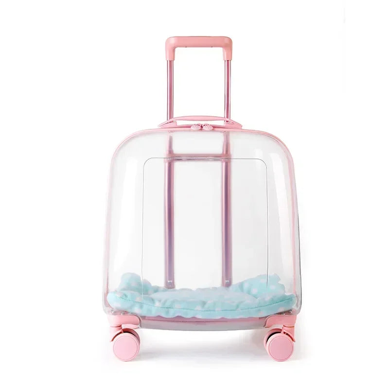 1PCS Clear pet backpack, cat carrier bag, portable capsule, pet carrier bag