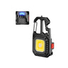 Mini LED Flashlight Portable Work Light Pocket Keychains Flashlight USB Rechargeable For Outdoor Camping Small Lights