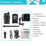 2023 Baofeng UV-5R 5W/8W Walkie Talkie Long Range Walkie Talkie FM Handy Transceiver Portable Ham Radio Walkie Talkie