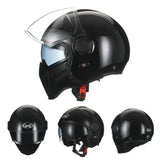 Modular Motorcycle Helmet Full Face Helmet Open Face Helmet Double Lens DOT ECE APPROVED OP12A Man Woman Retro Moto Helmets