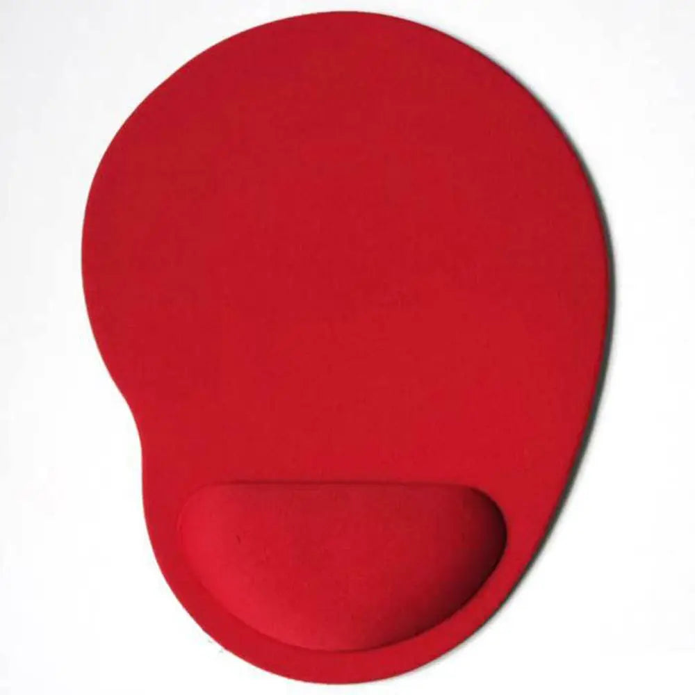 1 PCS Ergonomic Mouse Pad Comfortable Non-slip Gel Wrist Support Simple Solid Color Wristband Mouse Mat