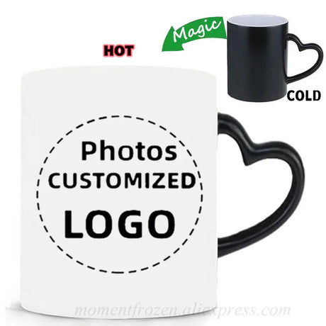 Customized Photos/Logo Printed DIY Coffee Mugs Personalized Tea Cups Drink Beer Milk Tableware Beer Drinkware Coffeeware Teaware