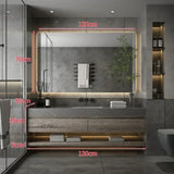 Minimalist Bathroom Cabinet Integrated Rock Plate Ceramic Washbasin Bathroom Vanity Cabinets Under Sink Bathroom Furniture