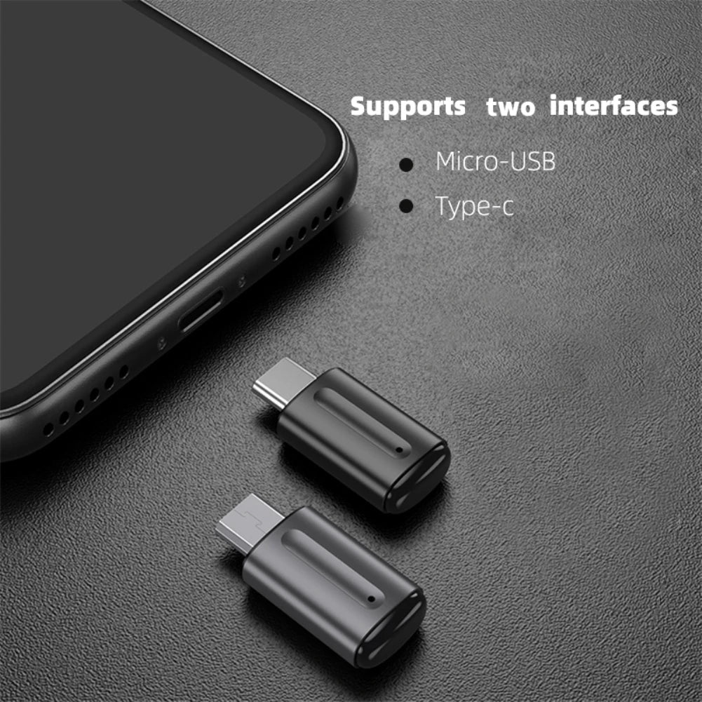 Smartphone IR Mini Adapter Type C/Micro USB Interface Smart App Control Wireless Infrared Mobile Phone Universal Remote Control