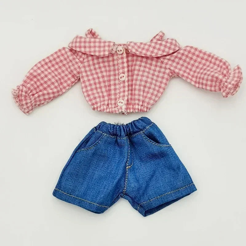 Blythe Doll Shoes Jackets Jeans Pants for Blyth Azone Boots OB23 OB24 1/6 Doll Clothes