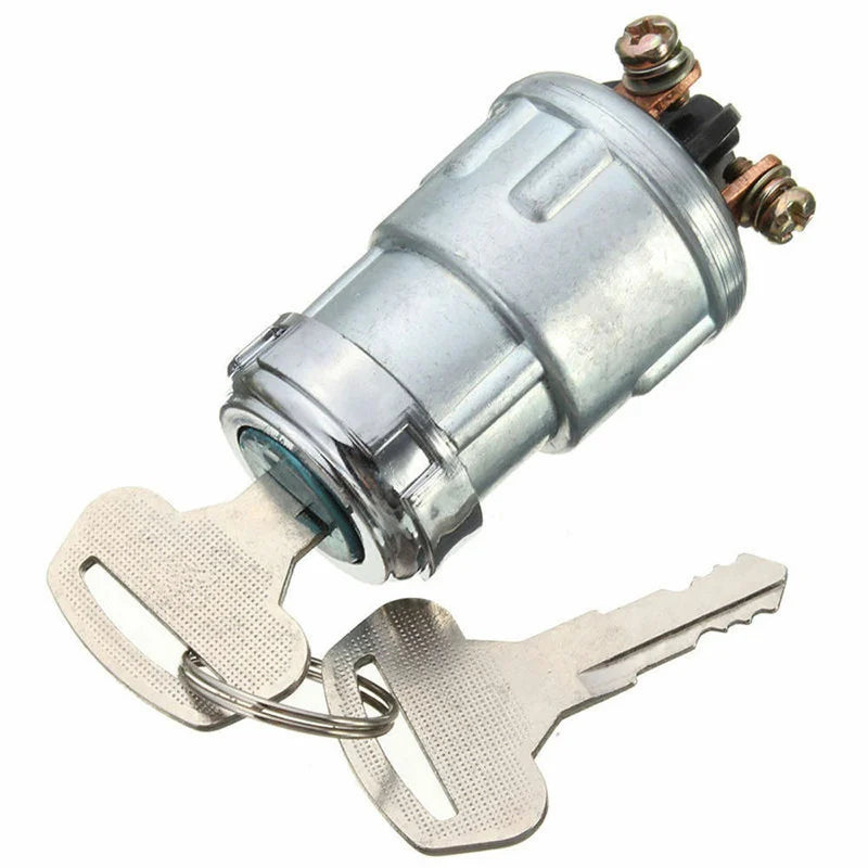 Universal Replacement Ignition Switch Lock Cylinder With 2 Keys For Car Auto Set Ignition System Ignition Switch Car Products