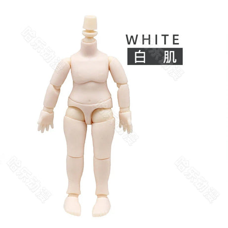 Hot 5 Style 11CM bjd body YMY body for obitsu11 GSC head ob11 1/12BJD doll body spherical joint doll toy hand group