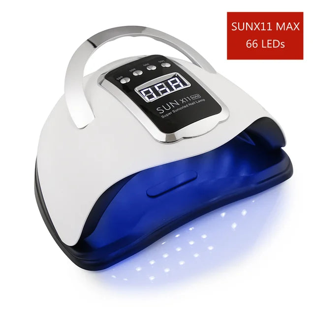 168W 42LEDs Nail Drying Lamp For Manicure Professional Led UV Drying Lamp With Auto Sensor Smart Nail Salon Equipment Tools