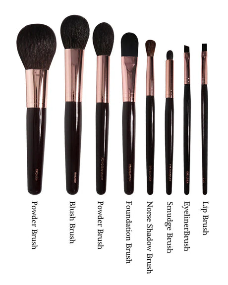 CT Sculpt Makeup Brush Set Contour Blush Highlighter Powder Sculpting Brush Squirrel Hair & Goat Hair Sculpting Makeup Tool