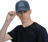 It's Weird Beings The Same Age As Old People Hat for Men Baseball Cap Adjustable Cap