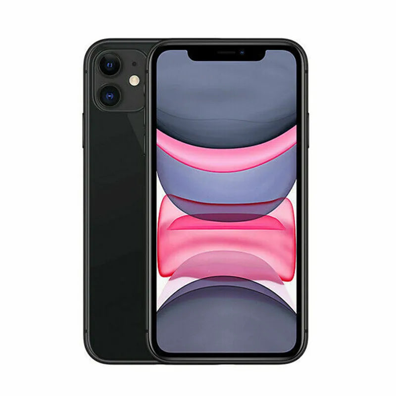 Apple iPhone 11 64/128/256GB 6.1" Original Liquid Retina IPS LCD FACE ID A13 Genuine Unlocked 4G LTE 95% New Mobile Phone