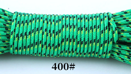 Yooupara Paracord 3mm 100FT 50FT Rope 1 Strand Paracorde cord Outdoor Survival  Equipment 40 Colors Wholesale