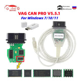 VAG CAN PRO 2023 VCP 5.5.1 Interface Can Bus VAG COM K-line OBD 2 OBD2 Auto Car Diagnostic Tool OBDII Cable for VW for AUDI