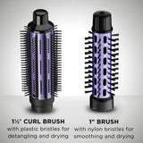 2-in-1 Hot Air Curling Combo, Includes 1.5-inch Curl Brush and 1.0-inch Aluminum Bristle Brush CD160NN,Hair Styling Appliances