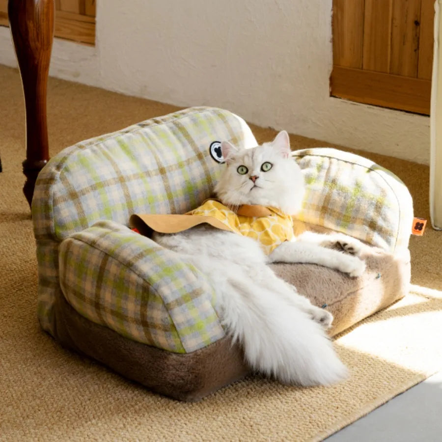 Pets Sofa Beds Winter Fashion Small Cats Nest Blankets Habitats Dog Snuffle Mat Fluffy Light Weight Tapis Chat Gamelle Pet Bed