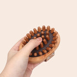 1pc Wood Air Cushion Body Meridian Massage Health Care Comb Brush Hairbrush Comb Scalp Hair Care Healthy Bamboo Comb