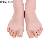 2Pcs Silicone Gel Thumb Corrector Bunion Foot Toe Hallux Valgus Protector Separator Finger Straightener Adjuster Foot Care Tool