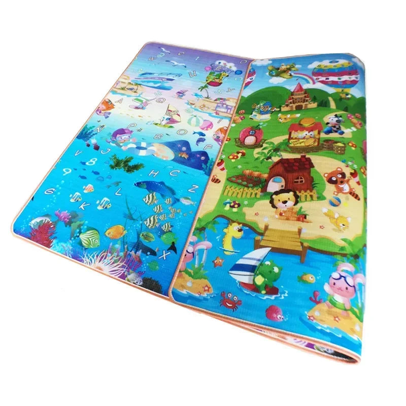 180*120*0.5cm Baby Crawling Play Puzzle Mat Children Carpet Toy Kid Game Activity Gym Developing Rug Outdoor Eva Foam Soft Floor