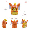 Pokemon Pikachu Cosplay Toys Charizard Snorlax Garchomp Tyranitar Hydreigon Anime Stuffed Plush Cartoon Peluche Dolls