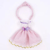 Handmade Blyth Doll Bear suit Clothes Doll Blyth Doll Clothes Princess Dress With White Lace For Ymy Licca Azones Ob24 Ob27 Fr