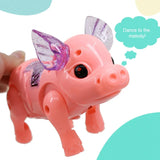 Pink Color Funny Electronic Toys Cute Electric Walking Pig Toy with Light Musical Kids Children Birthday Gift Toys Robot Dog Top