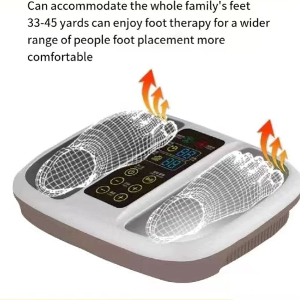 Home Care Spa Gift Terahertz Wave Foot Massager Home Health Device Thermal Therapy Foot Device