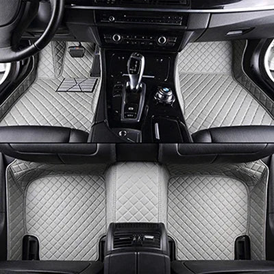 Custom Car Floor Mats for Mercedes Benz C Class W203 2004-2007 W204 W205 W206 2023 Years Interior Details Car Accessories Carpet