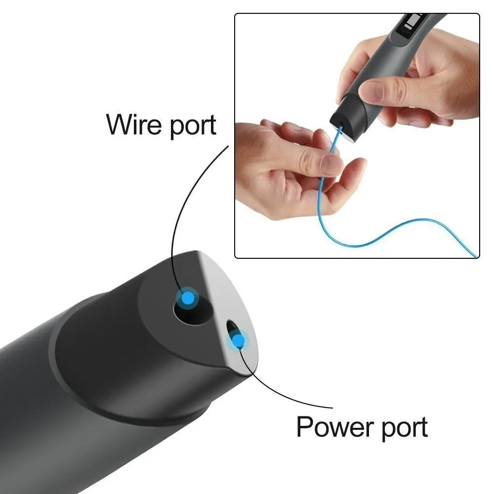 SUNLU SL-300A 3D Printing Pen - Versatile Low-Temperature Tool for PLA/ABS/PCL Filaments with Adjustable Speed & Temperature Control